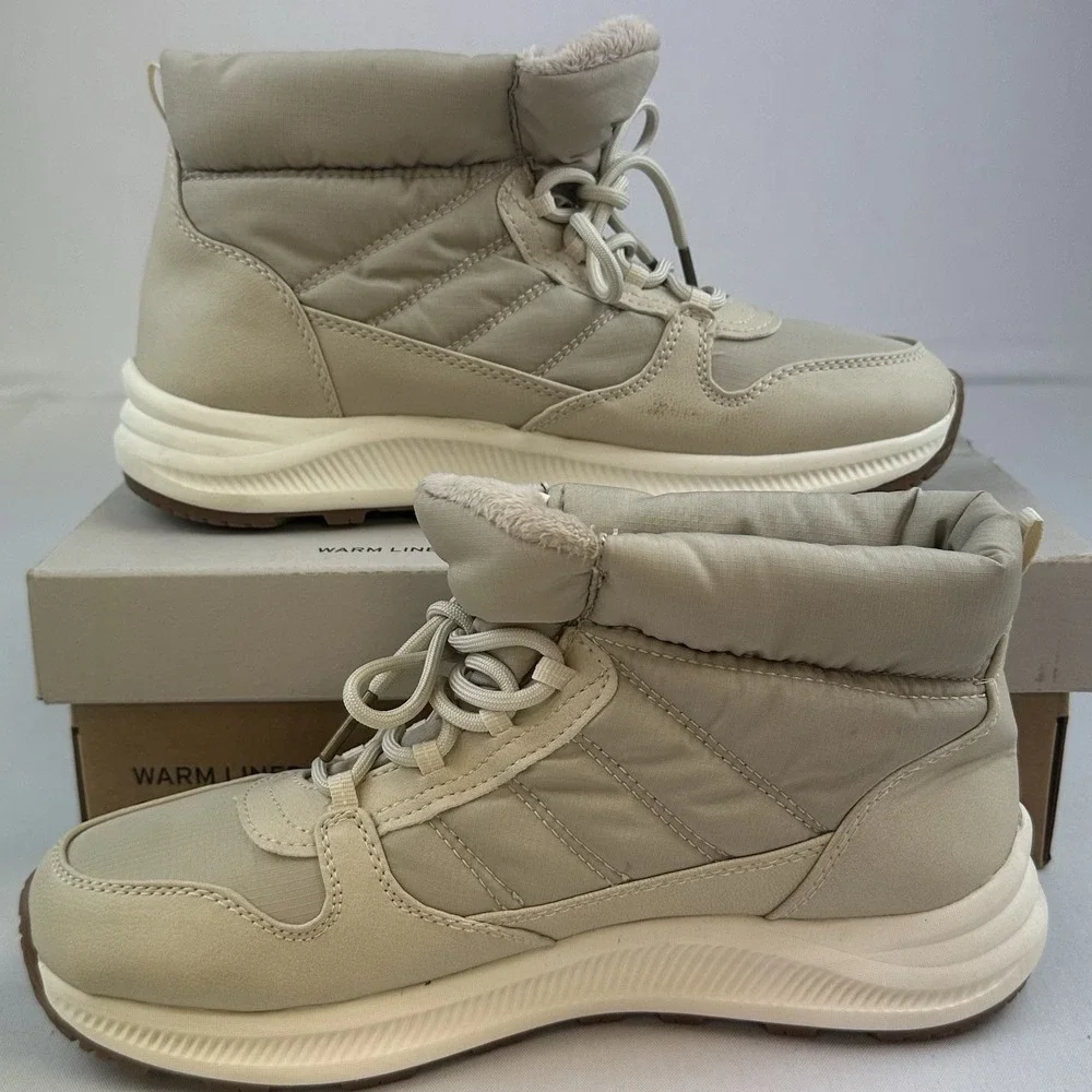 Eddie Bauer Women's Balasana Quilted Upper Lightweight Winter‎ Boot Size 8